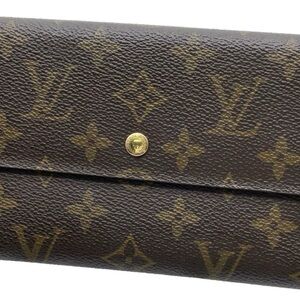 Auth Louis Vuitton Monogram
Portefeuille International MI0921